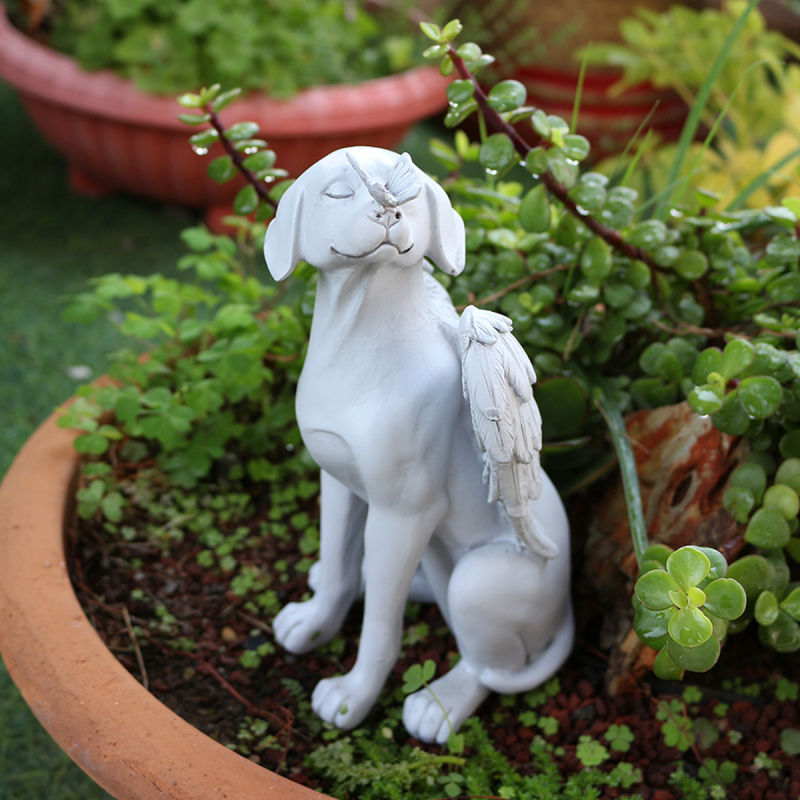 Tiesioginis gamyklinis tiekimas tarpvalstybiniams vietoje pagamintiems dervos amatams, angelo, katės, šuns imitacijos akmens stiliaus mažų gyvūnų antkapių didmeninės prekybos karta.