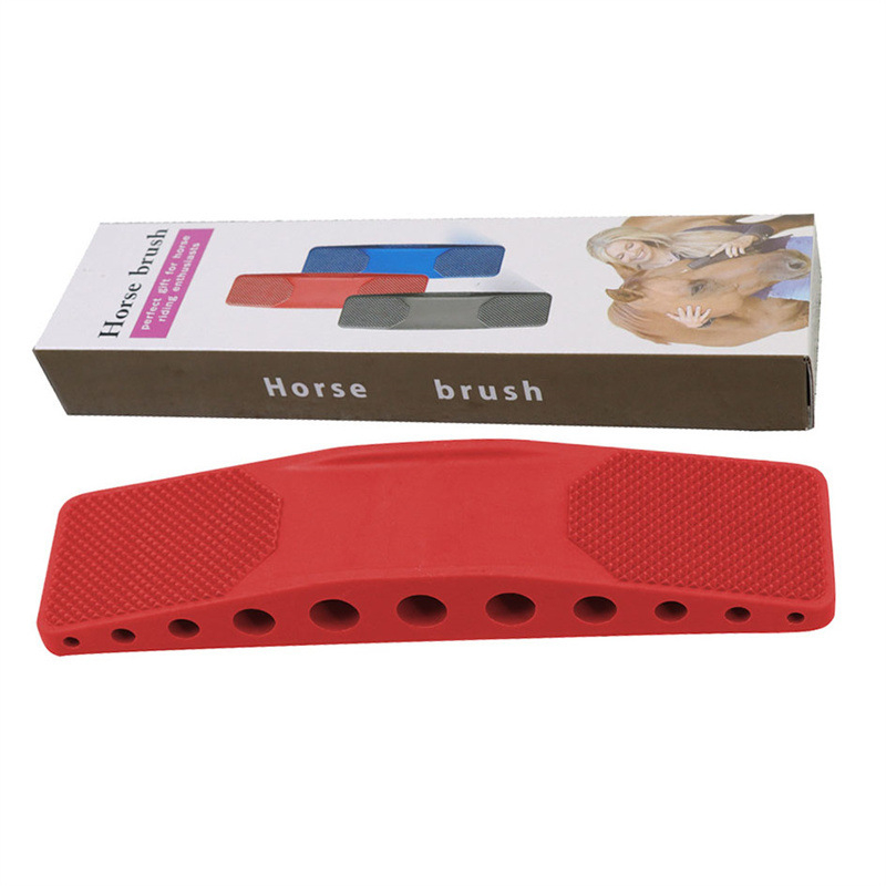 Vannimassaažihari hobuse-koera iluhari vannimassaažihari 6-ühes karvaeemaldushobuse hari ilumassaaži kraapimisrakmed