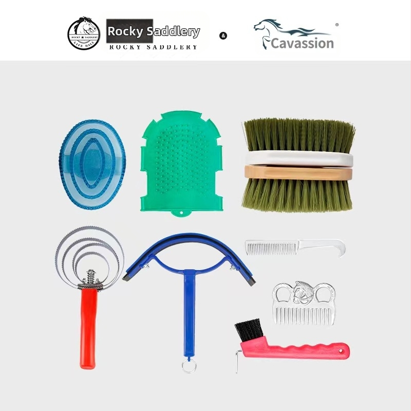 Umývanie koní cez hranice, kefovanie koní, nástroje na náhodné farby, veľkoobchodný postroj, jazdecký butik 8801015