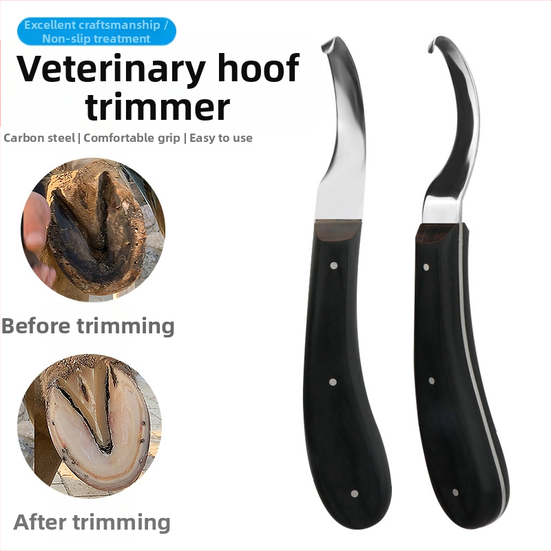 Нож за рязане на подкови за коне, ремонт на добитък, селскостопански коне, коне, ремонт на подкови за коне, говеда, животновъдство, нож за ремонт на подкови за добитък