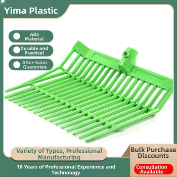 Didelės ABS plastikinės šiaudinės šakės sodui, plastikinės šiaudinės šakės arkliui, namo šiaudinės šakės arklio žiedui