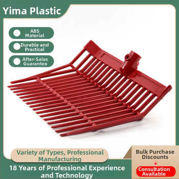 Didelės ABS plastikinės šiaudinės šakės sodui, plastikinės šiaudinės šakės arkliui, namo šiaudinės šakės arklio žiedui