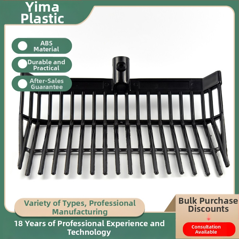 ABS пластмасова голяма сламена вила за градина пластмасова сламена вила за кон Къща сламена вила за конски пръстен