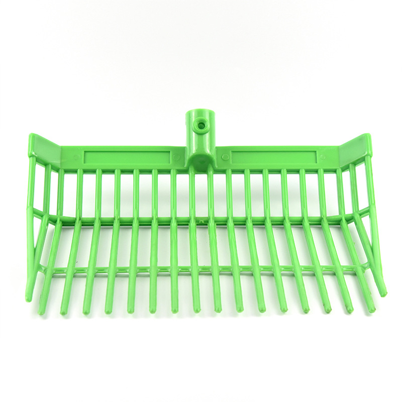 Didelės ABS plastikinės šiaudinės šakės sodui, plastikinės šiaudinės šakės arkliui, namo šiaudinės šakės arklio žiedui