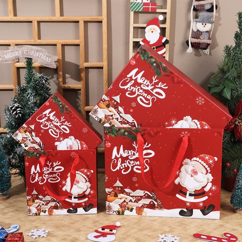 Коледна празнична конска шапка, червени конски крака, конско наметало, удебелена трансгранична коледна шапка, декоративна шапка с глава с цвете