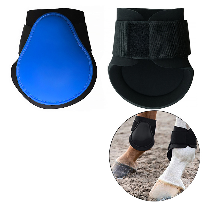 Nr. 7 Lēkšanas šķēršļi Zirgu kāju sargi Zirgu legingi No Pu Plus niršanas materiāla iekšējais polsterējums Šķēršļu sacensībām Zirgu kāju aizsarglīdzeklis