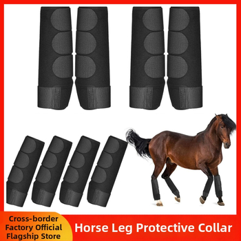 Kõrge elastsusega sukeldumismaterjalist kangas, pehme lööke neelav kokkupõrkevastane rakmete jalakaitsmetega hobuserihmad, elastne sall, ühe hobuse vest õues kasutamiseks