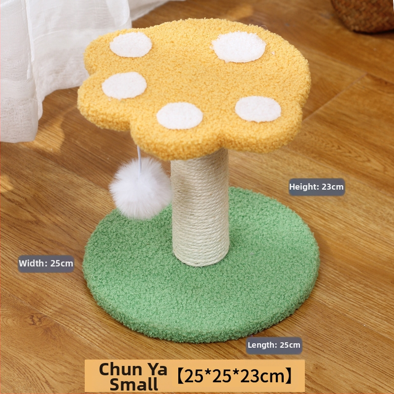 Cica Játék Macska Fészek Köszörülés Macska Kellékek Rongzhu Sisal Shengbang Macska Mászóállvány Kis Karmos Macska Kaparódeszka Integrált