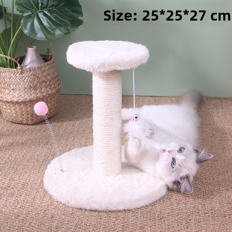 Cica Játék Macska Fészek Köszörülés Macska Kellékek Rongzhu Sisal Shengbang Macska Mászóállvány Kis Karmos Macska Kaparódeszka Integrált