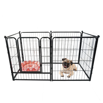 Τετράγωνο σωλήνα προμήθειες για κατοικίδια φράχτη για σκύλους μεγάλος σκύλος μεσαίου μεγέθους φράχτης για σκύλους κλουβί σκύλου εργοστάσιο φράχτη για κατοικίδια διασυνοριακή χονδρική πώληση