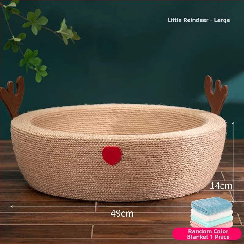 Szizál macska kaparódeszka fészek kopásálló és próbabábu-álló macskafészek macskajáték kanapé macska elleni karcolás macska mászóállvány túlméretezett és nem rossz