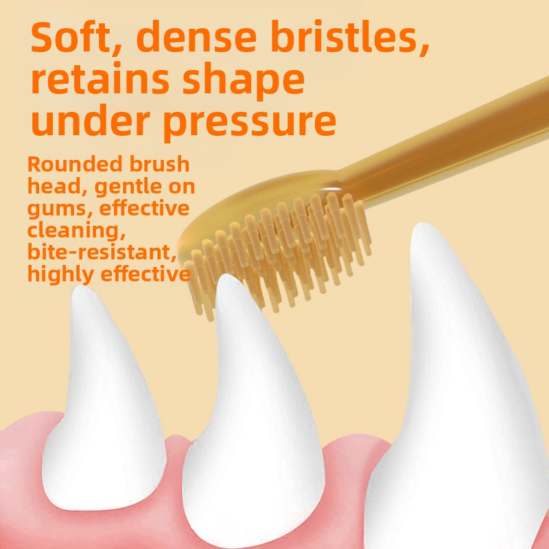 Οδοντόβουρτσα σιλικόνης για γάτες, σετ οδοντόβουρτσας για σκύλους, οδοντόβουρτσα για κατοικίδια, τεχνητά προϊόντα καθαρισμού δοντιών γάτας για χονδρική πώληση