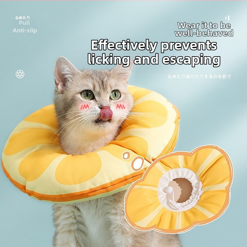 Prsten protiv lizanja i ugriza Elizabeth, vodootporni prsten za sramotu, ogrlica za mačke, prsten za vrat za male i srednje pse, pribor za kućne ljubimce