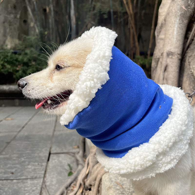 Трансгранични двуслойни удебелени антифони за кучета, шумоизолиращи антифони за домашни любимци, успокояващи декомпресорни антифони за глава, топли антифони за кучета