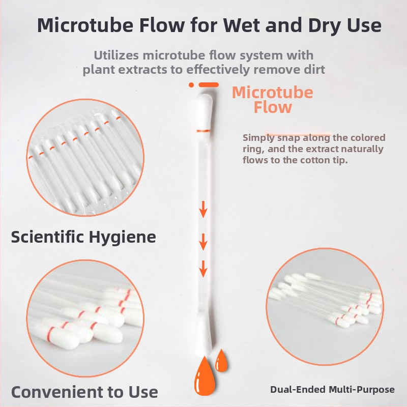 Avatud Yan lemmikloomade kõrvapuhastusvatipulk kõrvalestade puhastamiseks vatitupsuga lemmikloomade vatitupsuga kassidele ja koertele