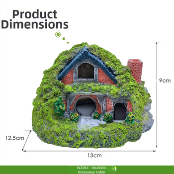 Hobitų trobelė Dvisluoksnė trobelė Akvariumas Kraštovaizdžio apželdinimas Pastogė Namas Kraštovaizdžio apželdinimas Akvariumas Alpinariumas Dirbtinis kraštovaizdis Roplių pastogė