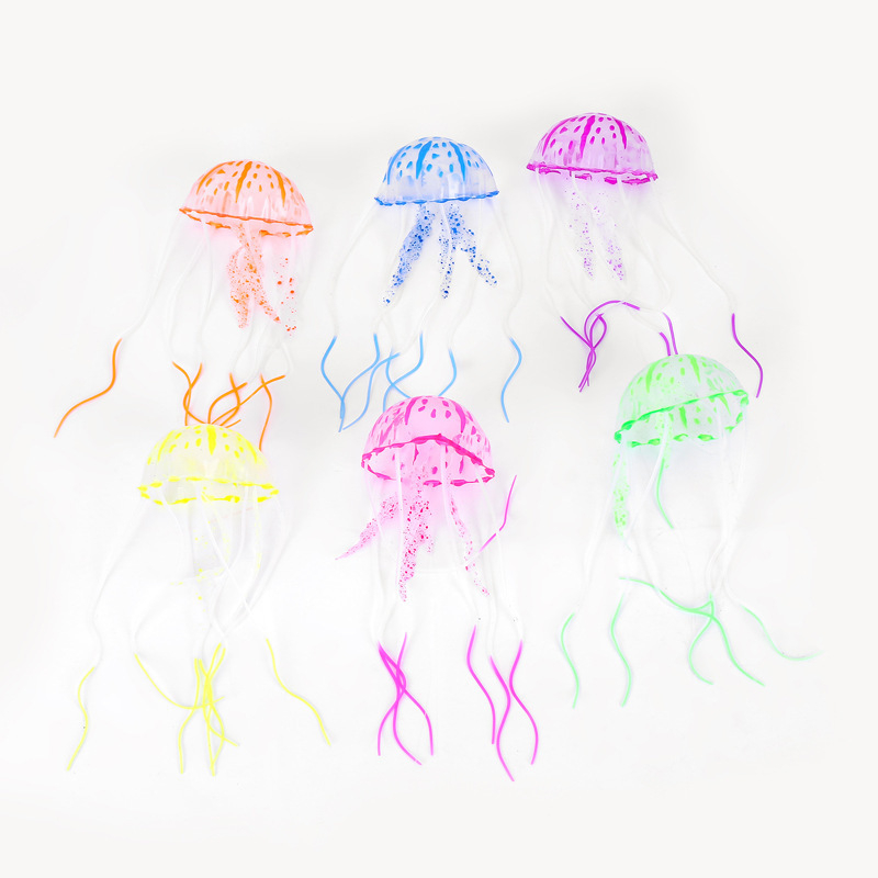 Zivju tvertnes simulācijas medūzu ainavu rotājumi lieli, vidēji un mazi gaismas medūzu akvāriju ainavu ražotāji iegādājas