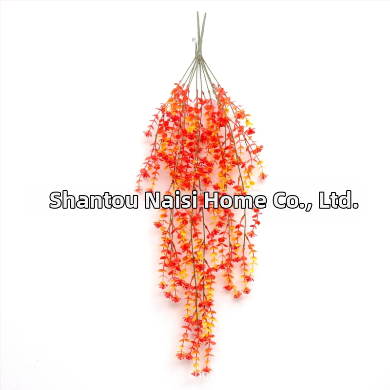 Tarpvalstybinė žalių augalų sieninė dekoracija, eukalipto, kamelijos, vynmedžio, eukalipto lapo, rotango, kabanti gėlių dekoracija