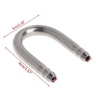 Veekõrrega akvaarium, roostevabast terasest küünarnukk, süsinikdioksiidi rafineerija, U-toruga õhutoru, ühendustoru, CO2 klaasist toru