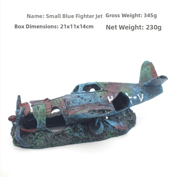 Akvārija zivju tvertnes ainavu veidošana mazs cīnītājs radoši rotājumi zivis un garneles Shelter House sveķu amatniecības vietas vairumtirdzniecība