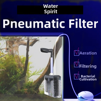 „Water Goblin“ akvariumo filtras, šešių viename filtras nuo oro pakėlimo, siurbimo tualetas, deguonį didinantis filtras, bangas generuojančios bakterijos
