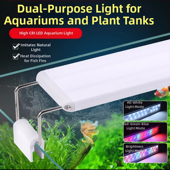 Енергоспестяваща лампа за аквариум, LED специално осветление за аквариум, озеленяване, лампа за трева, устойчива на пръски, лампа за рамка на малък аквариум