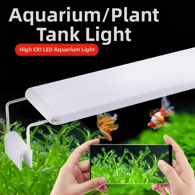 Енергоспестяваща лампа за аквариум, LED специално осветление за аквариум, озеленяване, лампа за трева, устойчива на пръски, лампа за рамка на малък аквариум