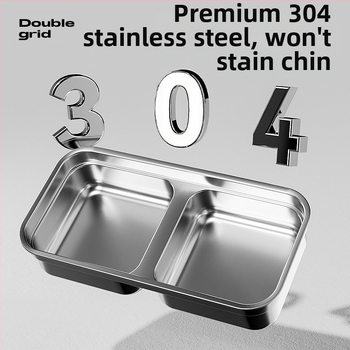 Zdjela za mačke, posuda za mačju hranu, dvostruka zdjela od nehrđajućeg čelika, zdjela za kućne ljubimce s nedetonatorskom zaštitom, zdjela za mačju hranu, zdjela za piće, zdjela za hranu, zdjela za pse