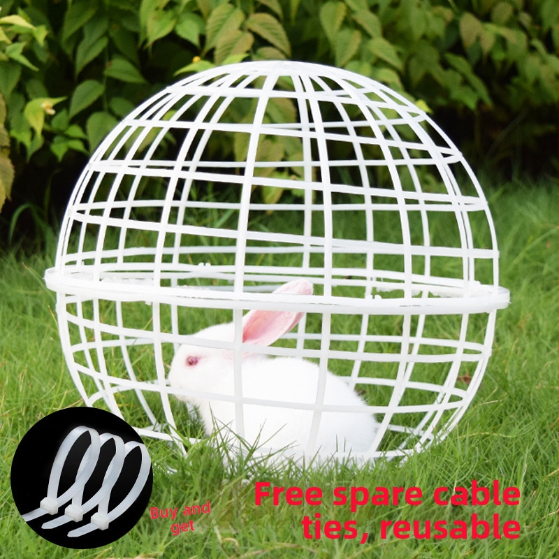 Lendav kanapuur, plastmassist sfääriline kanapuur, ümmargune küülikupuur, veerevad maalilised kohad, liikuv vabapidamisel kanapuur