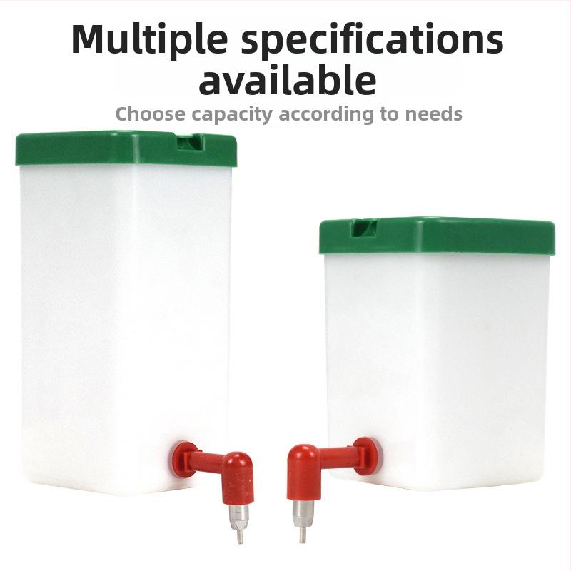 Нова купа за пиене на зайци, домашен любимец, ударена с игла, непропусклива кана за домашни любимци, супер голям дозатор за питейна вода, без разглобяване, директно напояване