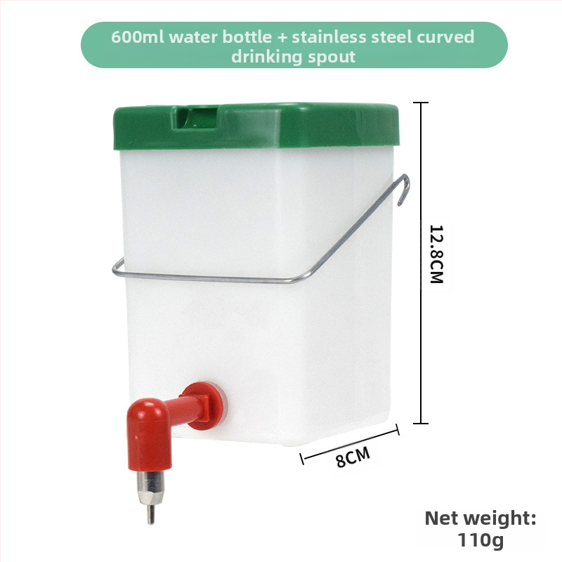 Uus küüliku joogikauss lemmikloomale nõelaga lekkekindel veekeetja lemmikloomale ülisuur joogivee jaotur lahtivõtmiseks ja otseniisutamiseks