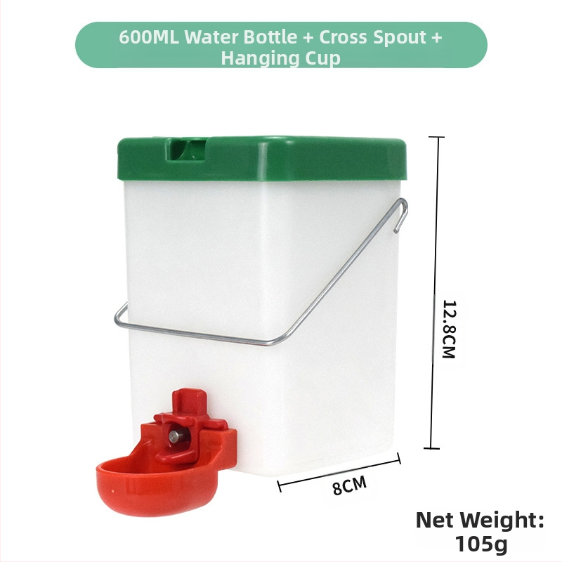 Uus küüliku joogikauss lemmikloomale nõelaga lekkekindel veekeetja lemmikloomale ülisuur joogivee jaotur lahtivõtmiseks ja otseniisutamiseks