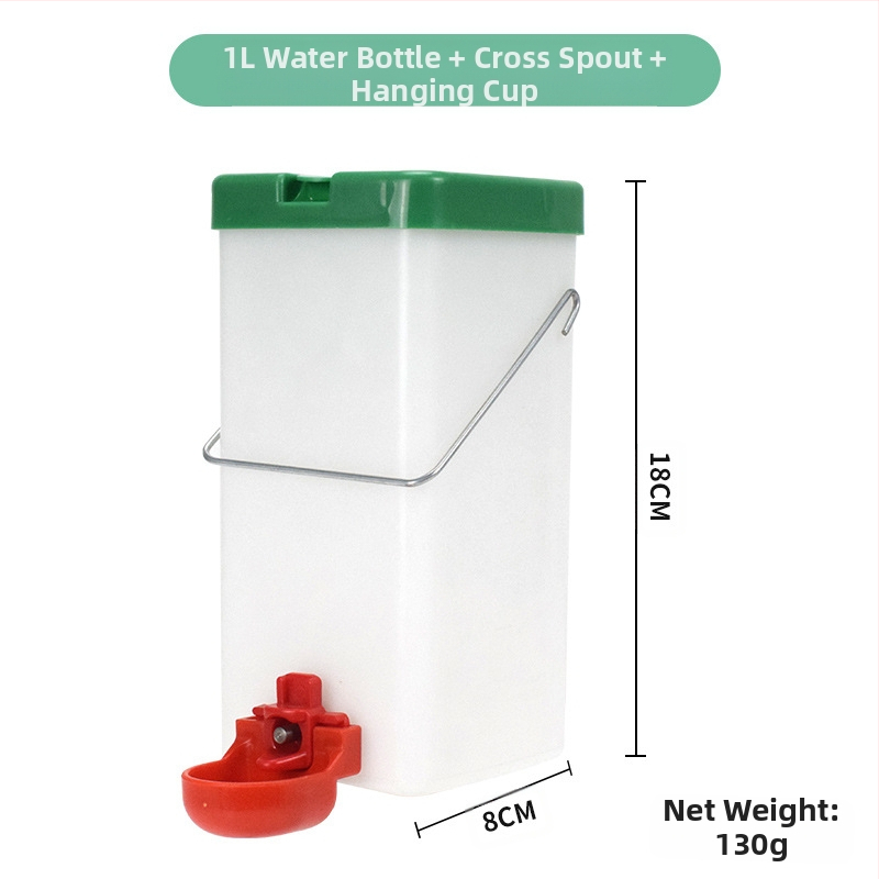 Uus küüliku joogikauss lemmikloomale nõelaga lekkekindel veekeetja lemmikloomale ülisuur joogivee jaotur lahtivõtmiseks ja otseniisutamiseks