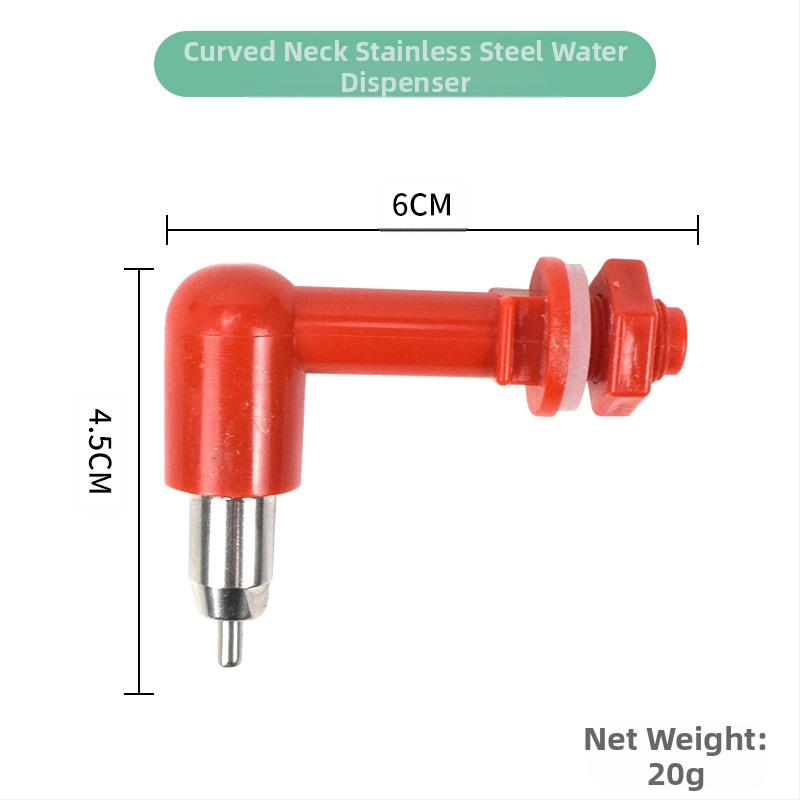 Uus küüliku joogikauss lemmikloomale nõelaga lekkekindel veekeetja lemmikloomale ülisuur joogivee jaotur lahtivõtmiseks ja otseniisutamiseks