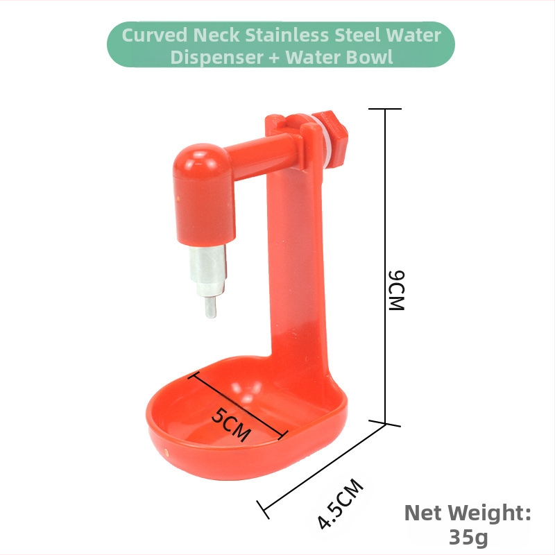 Uus küüliku joogikauss lemmikloomale nõelaga lekkekindel veekeetja lemmikloomale ülisuur joogivee jaotur lahtivõtmiseks ja otseniisutamiseks