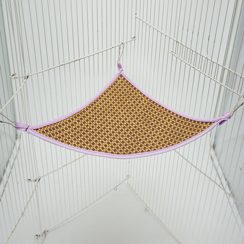 Letná hojdacia sieť pre škrečky, trojuholníková hojdacia sieť pre malé domáce zvieratá, vrecko s medom, studená podložka pre veveričky a domáce zvieratá, hojdacia sieť pre malé domáce zvieratá, chladiace potreby