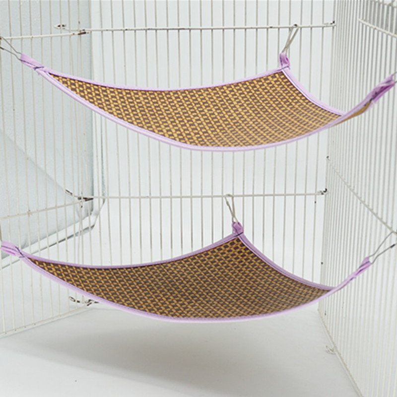 Letná hojdacia sieť pre škrečky, trojuholníková hojdacia sieť pre malé domáce zvieratá, vrecko s medom, studená podložka pre veveričky a domáce zvieratá, hojdacia sieť pre malé domáce zvieratá, chladiace potreby