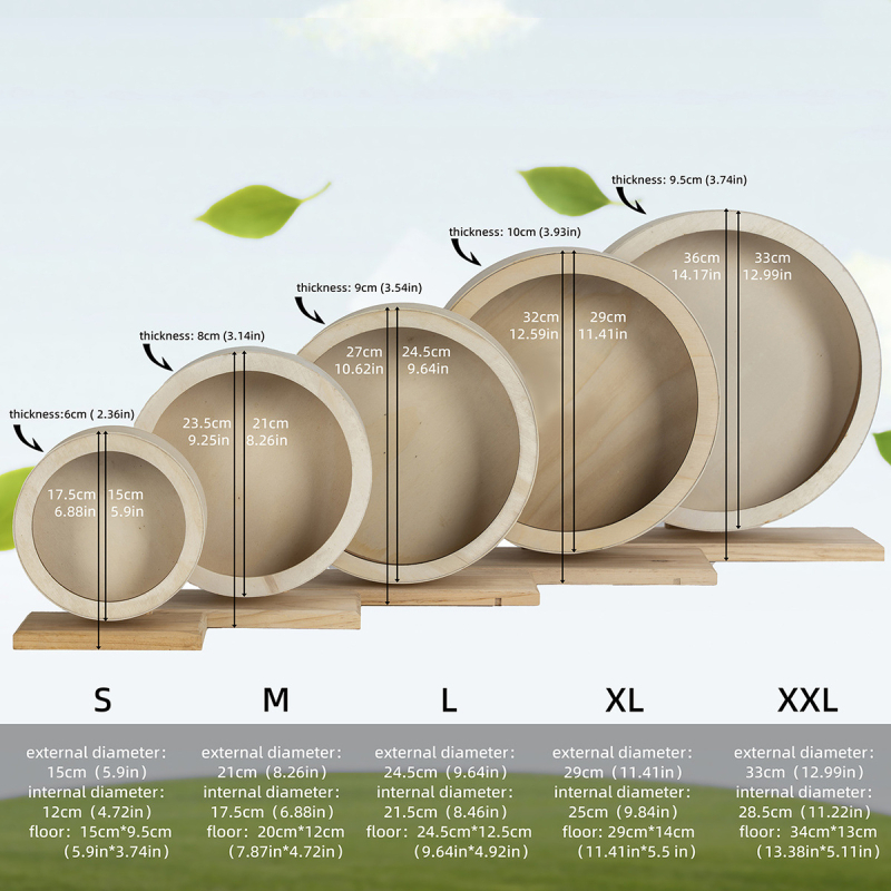 Roată de alergare pentru hamster, ursuleț auriu, mut din lemn, cu suport și covoraș din plută, rolă, jucărie sportivă, articole de amenajare a teritoriului