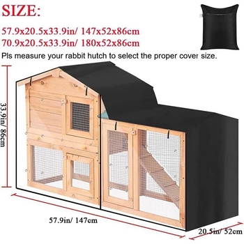 Piiriülene kuummüük õues kasutatavale lemmikloomale kolmnurkse küülikupuuri kahekihiline lemmikloomade kuur päikesekaitse tolmukate küülikupuuri kaitsekate