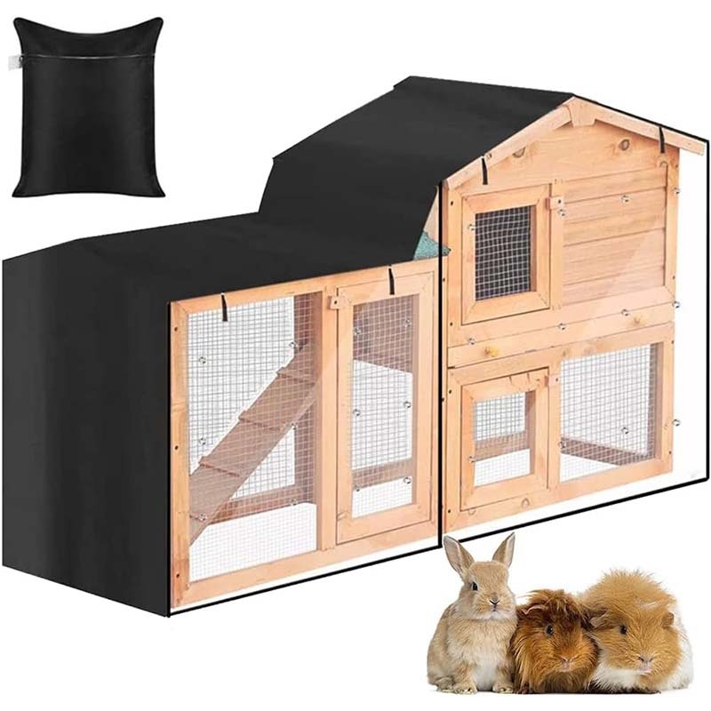 Piiriülene kuummüük õues kasutatavale lemmikloomale kolmnurkse küülikupuuri kahekihiline lemmikloomade kuur päikesekaitse tolmukate küülikupuuri kaitsekate