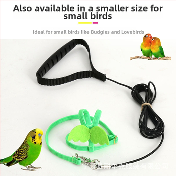 Διασυνοριακό σχοινί παπαγάλου Amazon μυστηριώδες λουρί παιώνιας από ελαστικό σχοινί έλξης πουλιών για παιχνίδι πουλιών
