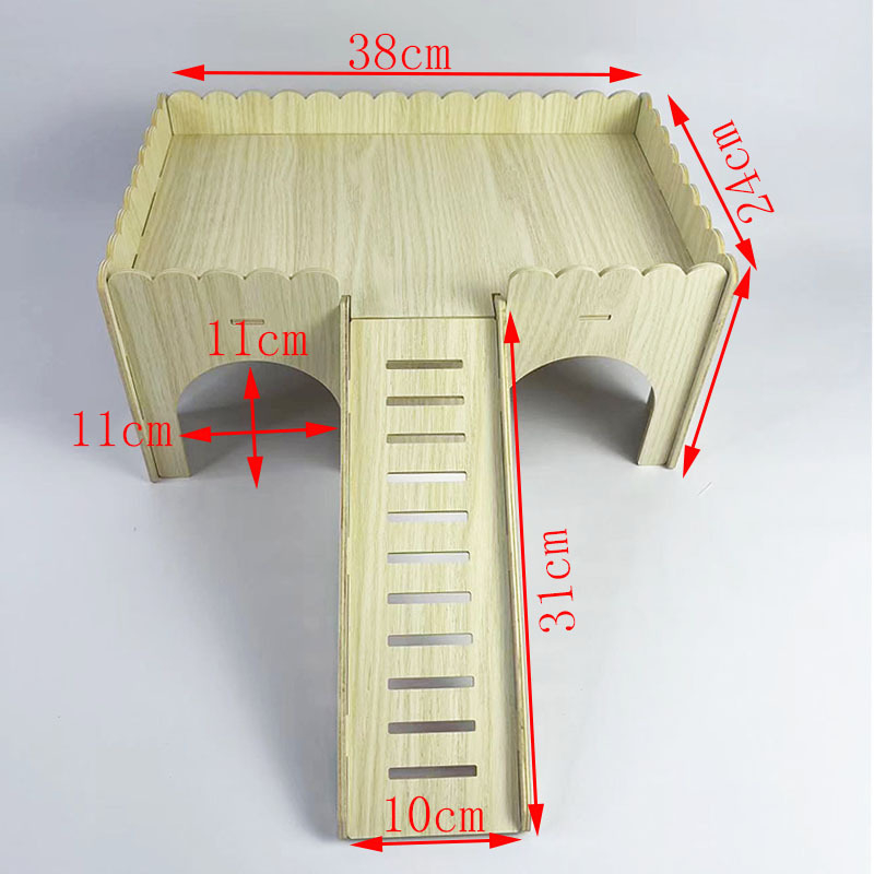 Täispuidust orav, hamster, hollandi sea pesa, Totoro jänes, kuldne karu, väike maja, merisiga, siil, väikese lemmiklooma pesa, magamisruum