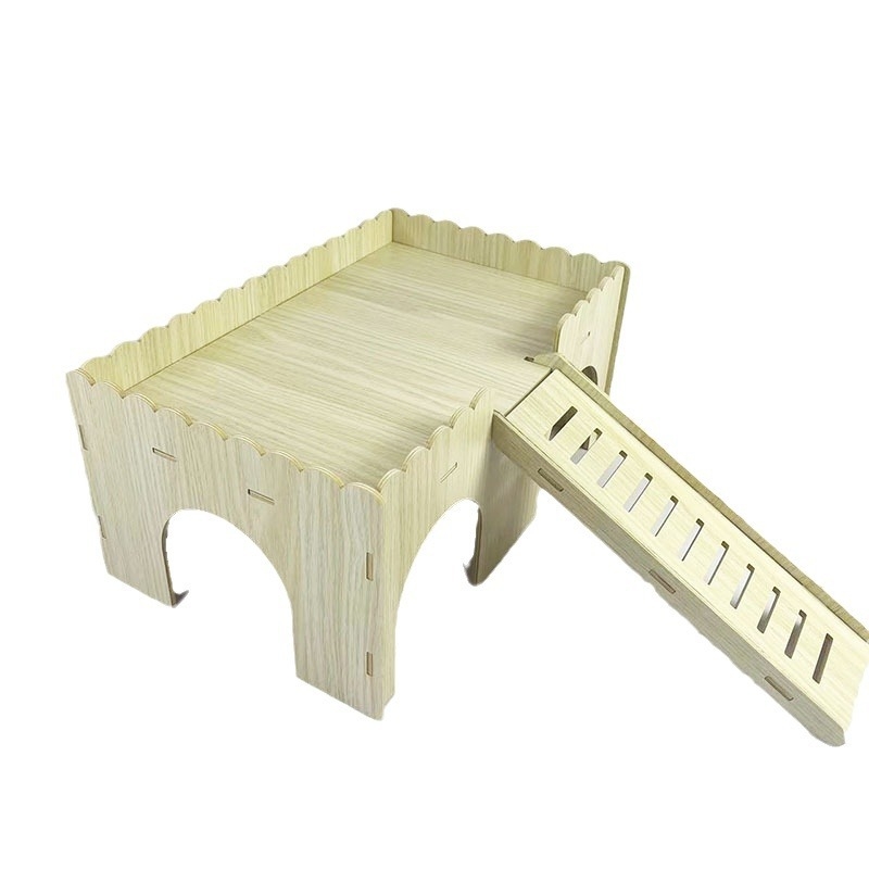 Täispuidust orav, hamster, hollandi sea pesa, Totoro jänes, kuldne karu, väike maja, merisiga, siil, väikese lemmiklooma pesa, magamisruum