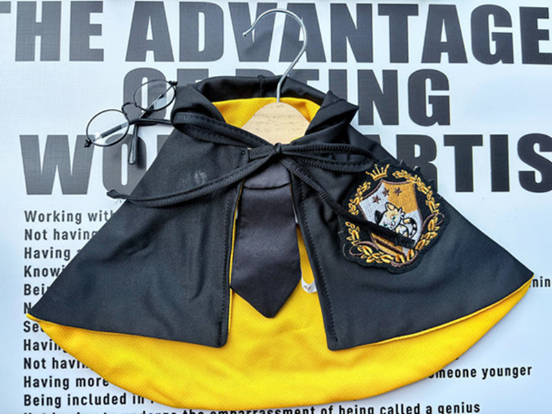 Интернет Celebre Котка Домашни любимци Куче Хари Потър Магическо наметало Колежанско наметало Малко кучешко наметало Хелоуин наметало