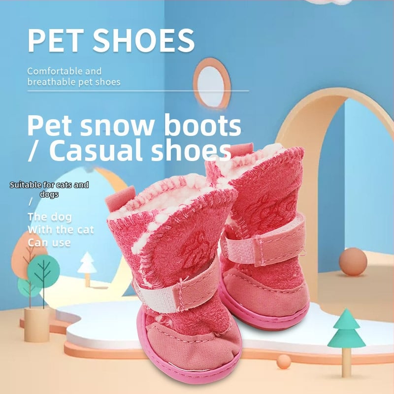 Kisállatcipő, hócipő, macskacipő, kutyacipő ősszel és télen, teddy csivava, báránygyapjú, pamut kutyacipő kellékek