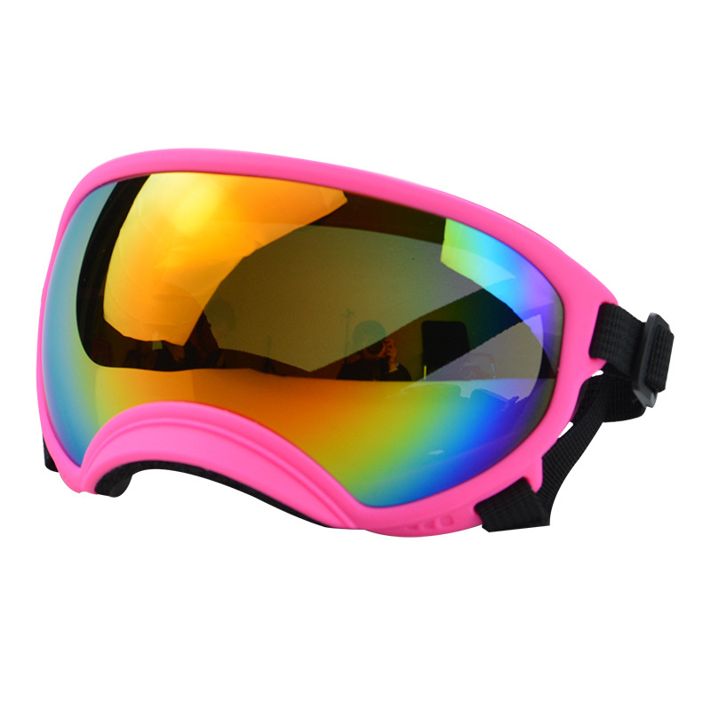 Új kisállat szemüveg színes napellenző UV-szűrős kutya napszemüveg nagy kutyáknak kültéri katonai kutya védőszemüveg