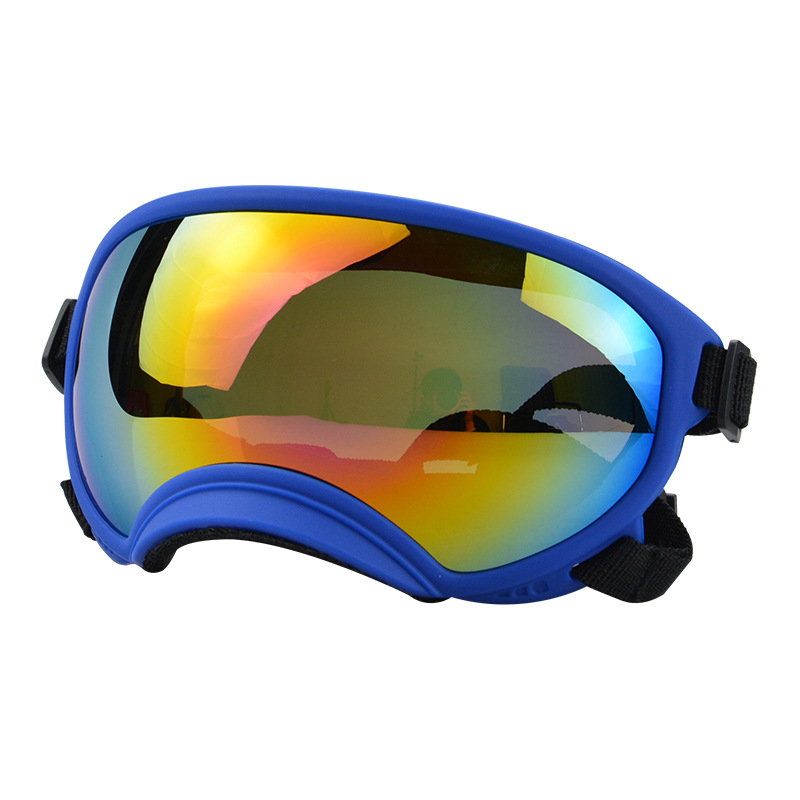 Új kisállat szemüveg színes napellenző UV-szűrős kutya napszemüveg nagy kutyáknak kültéri katonai kutya védőszemüveg