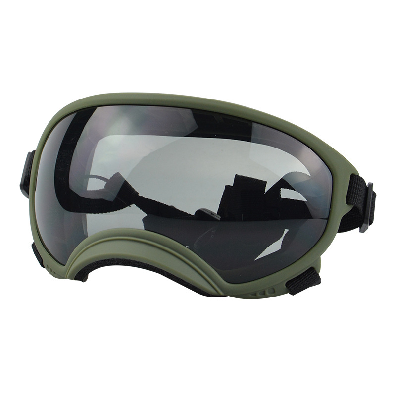 Új kisállat szemüveg színes napellenző UV-szűrős kutya napszemüveg nagy kutyáknak kültéri katonai kutya védőszemüveg