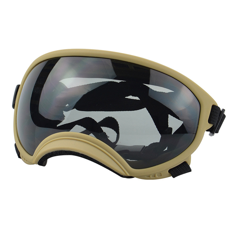 Új kisállat szemüveg színes napellenző UV-szűrős kutya napszemüveg nagy kutyáknak kültéri katonai kutya védőszemüveg