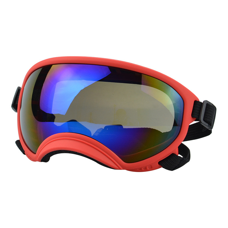 Új kisállat szemüveg színes napellenző UV-szűrős kutya napszemüveg nagy kutyáknak kültéri katonai kutya védőszemüveg